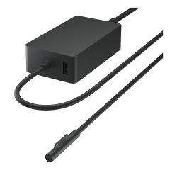 Microsoft Surface 65W Power Supply Ordinateur portable, Tablette Noir Secteur Intérieure