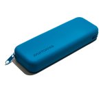 Muitomas SILPENCASEBL pencil case Soft pencil case Silicone Arctic blue