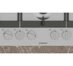 SIEMENS Plaque gaz EC7A5SI90, iQ500, 5 foyers, 75 cm, StepFlame