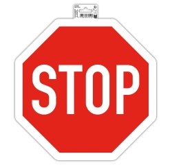 Plaque de signalisation 'STOP'