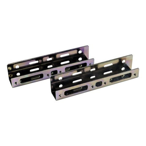 MCL Metal Rail Fixing Disc Argent Métal
