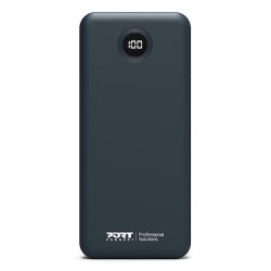 Port Designs 907006 banque d'alimentation électrique Lithium Polymère (LiPo) 10000 mAh Noir
