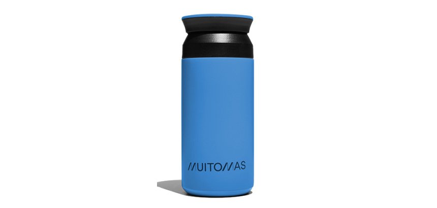 Muitomas WBOTTLE350BL contenitore e bottiglia da viaggio 350 ml Acciaio inox