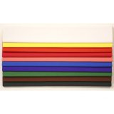 PAPIER CRÉPON, Paquet de 10 feuilles pliées 60% au format 2,50x0,50m - Assortiment