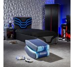 X Rocker 2022085 Videospielstuhl Konsolenspielstuhl Gepolsterter Sitz Blau