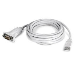 Trendnet TU-S910 cambiador de género para cable USB Type A RS-232 Blanco