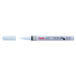 Marqueur pentel peinture paint marker multi-supports   pointe fine 2,9mm coloris     blanc