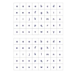 Gommette éducative maildor alphabet coloris rouge bleu vert jaune noir 6 planches 1600 unités