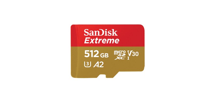 SanDisk Extreme 512 Go MicroSDHC UHS-I Classe 10