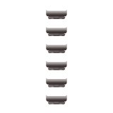 Apple MXML3ZM/A Accesorios para dispositivos vestibles inteligentes Band extension Gris Acero inoxidable