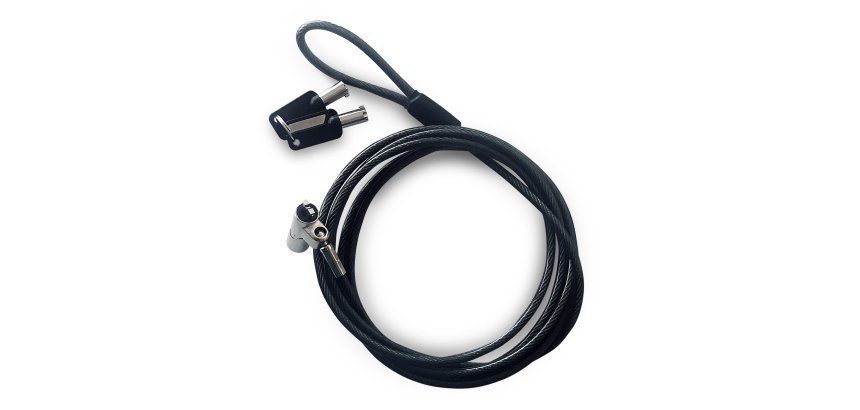 Urban Factory Securitee câble antivol Noir 2 m