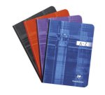 Répertoire brochure dos toilé A5 192 pages petits carreaux - Assortis