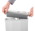 Destructeur de documents dahle paper safe 23060 coupe  droite maxi 5 feuilles 6mm    bac 11l