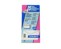 Blasetti Buste Strip 90 11 x 23 cm con finestra, confezione da 25 pezzi