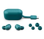 JLab GO Air POP True Wireless Auriculares True Wireless Stereo (TWS) Dentro de oído Llamadas/Música Bluetooth Verde azulado