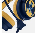OTL Technologies Batman Blue Kids Interactive Auricolare Cablato A Padiglione Gaming Nero, Blu