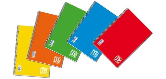 Blasetti One Color writing notebook A5 60 sheets Multicolour