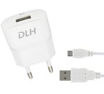 DLH Chargeur secteur USB 5W avec cable micro USB