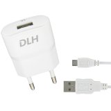 DLH CHARGEUR SECTEUR USB 5W AVEC CABLE MICRO USB
