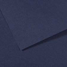 Feuille MI-TEINTES® 50X65 160g bleu indigo 140