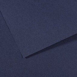 Feuille MI-TEINTES® 50X65 160g bleu indigo 140