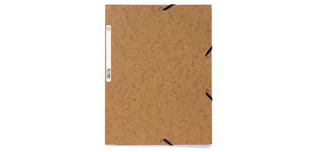 Chemise 3 rabats à élastiques carte lustrée 400g/m2 - A4