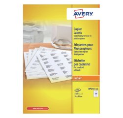 Etiquette pour photocopieur, 70 x 35 mm, blanc
