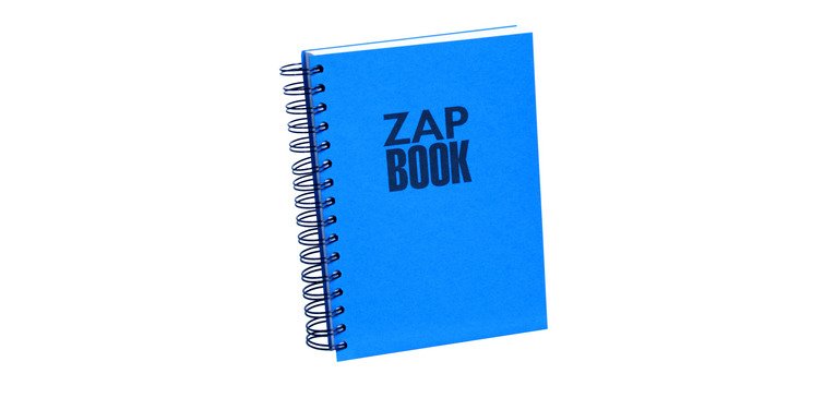 Zap Book carnet spiralé 160F A5 80g - Assortiment mixte