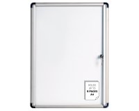 Bi-Office VT630109660 sign holder/information stand A4 Enameled steel White