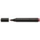 Marqueur permanent GRIP 1503, résiste à l'eau, pointe biseautée, coloris Rouge
