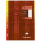 Copies doubles sous étui A4 100 pages perforées petits carreaux + marge