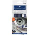 FABER-CASTELL Set d'esquisse GOLDFABER, 8 pièces