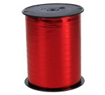 Bolduc sur bobine, métallique, rouge