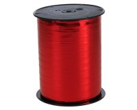 Bolduc sur bobine, métallique, rouge