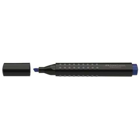 Marqueur permanent GRIP 1503, résiste à l'eau, pointe biseautée, coloris Bleu