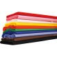 Paquet de 10 feuilles Crépon 40g,crêpé à 60%, 2x0,5 cm assorties