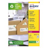 Boîte de 6500 étiquettes adresse Laser recyclées Blanc 38,1 x 21,2 mm LR7651-100