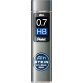 Mine pentel 0.7mm hb haute densité résistante étui avec bec verseur 40 unités