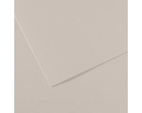 Papier dessin canson feuille mi-teintes n 120 grain gelatine haute teneur coton 160g 50x x65cm unicolore gris perle