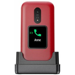 Doro 2880 124,1 g Rouge, Blanc Téléphone numérique