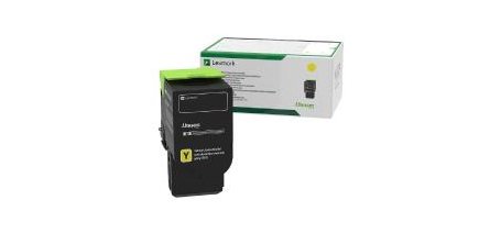 Lexmark - Ultra High Yield - yellow - original - toner cartridge - LCCP, LRP
