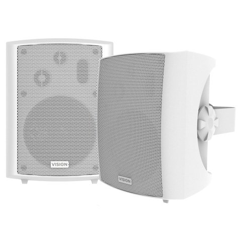 Vision SP-1800 haut-parleur 3-voies Blanc Avec fil 50 W