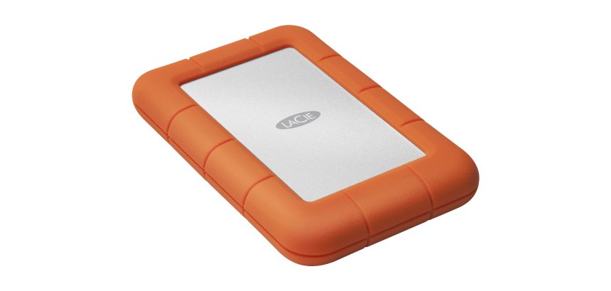 LaCie Rugged Mini disque dur externe 5 To 3.2 Gen 1 (3.1 Gen 1) Orange