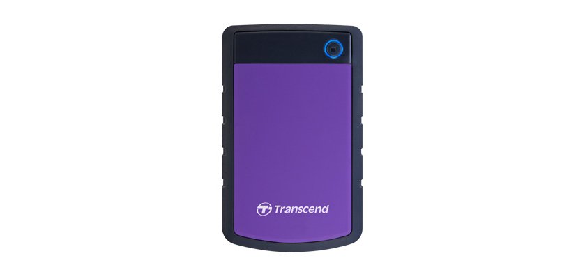 Transcend StoreJet 25H3 disque dur externe 4 To 2.5" USB 3.2 Gen 1 (3.1 Gen 1) Noir, Violet