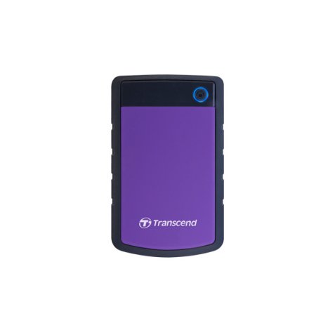 Transcend StoreJet 25H3 disque dur externe 4 To 2.5" USB 3.2 Gen 1 (3.1 Gen 1) Noir, Violet