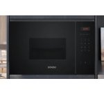 SIEMENS Micro ondes Encastrable BE523LMB1, iQ300, 8 programmes automatiques