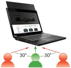 Mobilis 016235 filtro para monitor 43,2 cm (17") Portátil Filtro de privacidad para pantallas sin marco