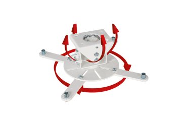 B-Tech BT899XL/W montaje para projector Techo Blanco