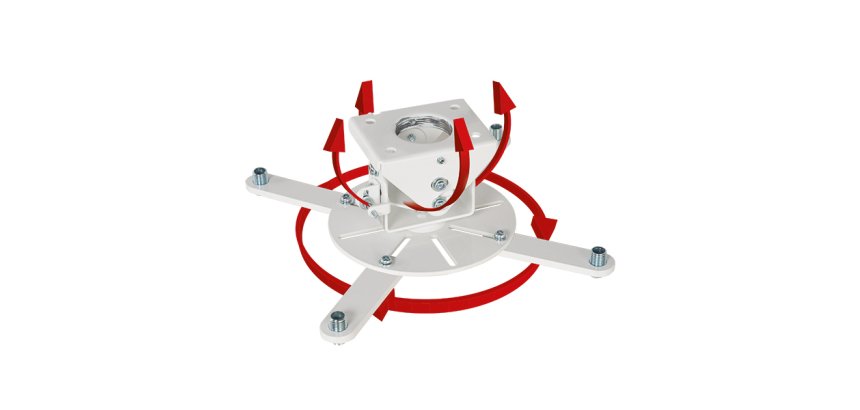 B-Tech BT899XL/W montaje para projector Techo Blanco