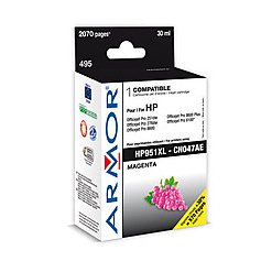Cartouche Jet d'encre compatible Magenta HP 951XL CN047AE K20419